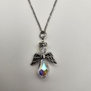 Swarovski Crystal Angel Jewel handmade necklace